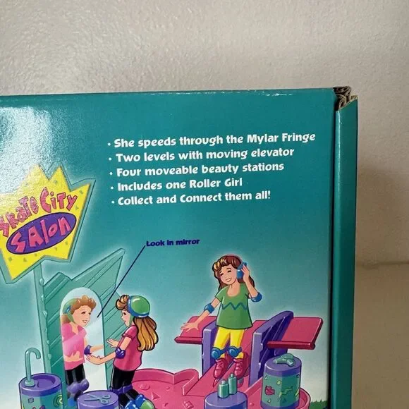 Tyco Skate City n the Roller Girls Salon Playset Vintage 1996 New 90s Toy 2088-1 - Picture 4 of 16